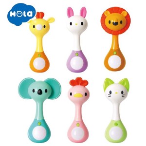 جغجغه موزیکال تعادلی حیوانات هولی تویز Huile Toys  کد 3134