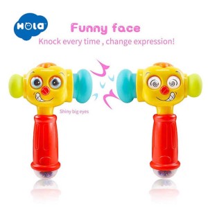 اسباب بازی چکش موزیکال هولی تویز Huile Toys کد 3115