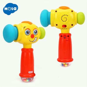 اسباب بازی چکش موزیکال هولی تویز Huile Toys کد 3115