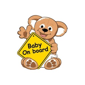 استیکر بیبی آن بورد baby on board