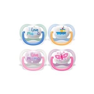 پستانک ارتودنسی 6-0 ماه فیلیپس اونت Philips Avent بسته دو عددی SCF080/01