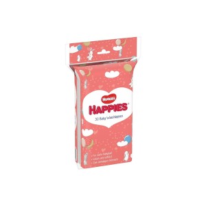 دستمال پنبه ای هاگیز Huggies بسته 30 عددی