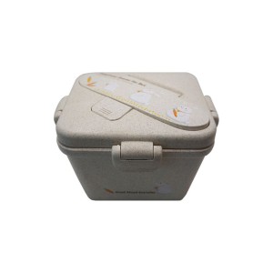 ظرف غذاخوری خرگوش سه تکه بامبو لانچ باکس Lunchbox سایز کوچک