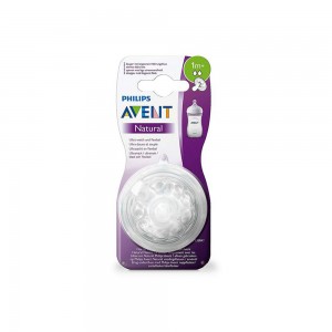 سر شیشه +1 ماه دو قطره فیلیپس اونت Philips Avent بسته دو عددی