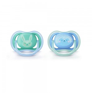 پستانک ارتودنسی  18-6 ماه فیلیپس اونت Philips Avent بسته دو عددی  SCF344/23