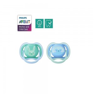 پستانک ارتودنسی  18-6 ماه فیلیپس اونت Philips Avent بسته دو عددی  SCF344/23