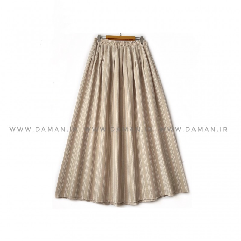 دامن  لينن طرحدار قد 90 كد (L501)