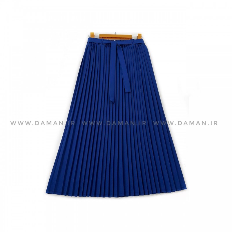 دامن پلیسه کاربنی  قد 90 كد (288)