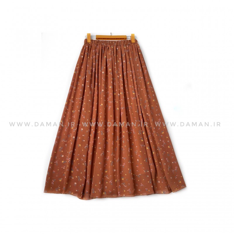 دامن گلدار  قد 90 کد (H 066)