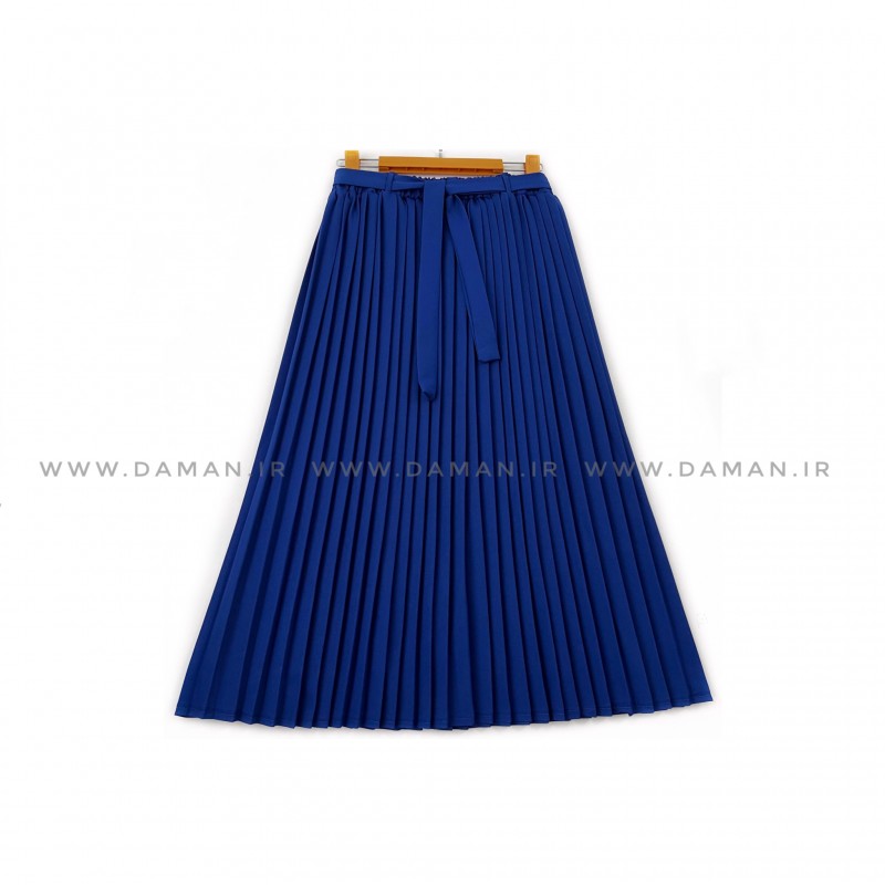 دامن پلیسه کاربنی  قد 80  كد (288)