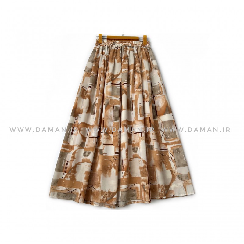 دامن   گلدار  قد 90 کد (R622)