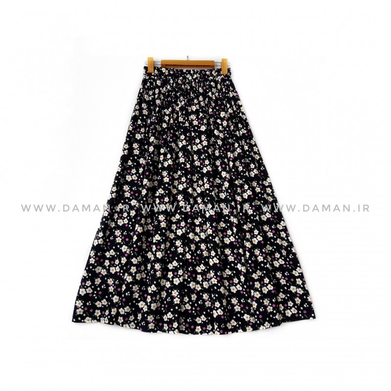 دامن   گلدار  قد 90 کد (R414)