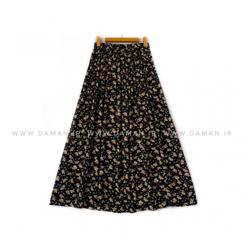 دامن   گلدار  قد 90 کد (R417)