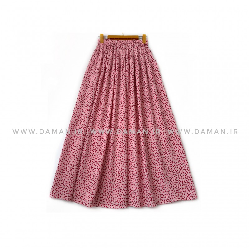 دامن   گلدار  قد 90 کد (R431)