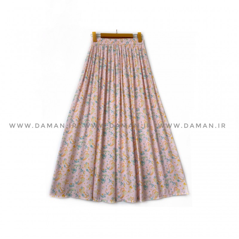 دامن   گلدار  قد 90 کد (R437)