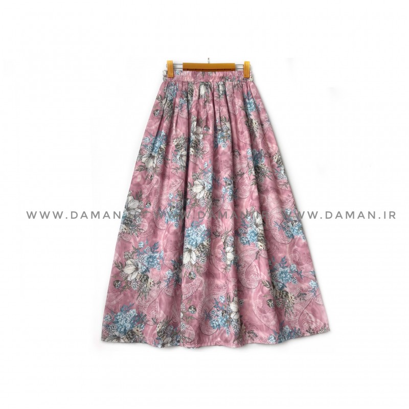 دامن   گلدار  قد 90 کد (R470)