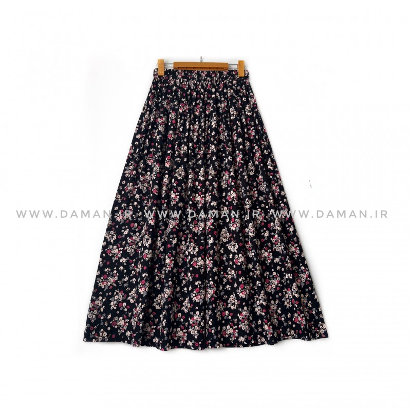 دامن   گلدار  قد 90 کد (R477)