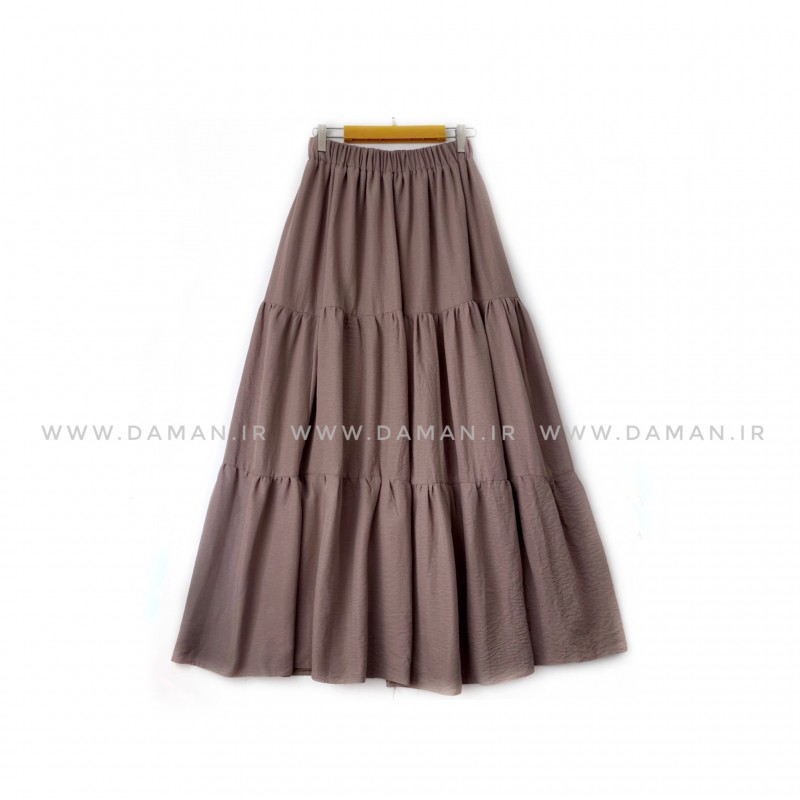 دامن   کاکائویی قد 95  کد (333)