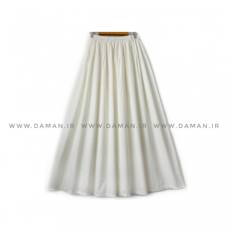 دامن  لينن  شیری   قد 90 كد (200)