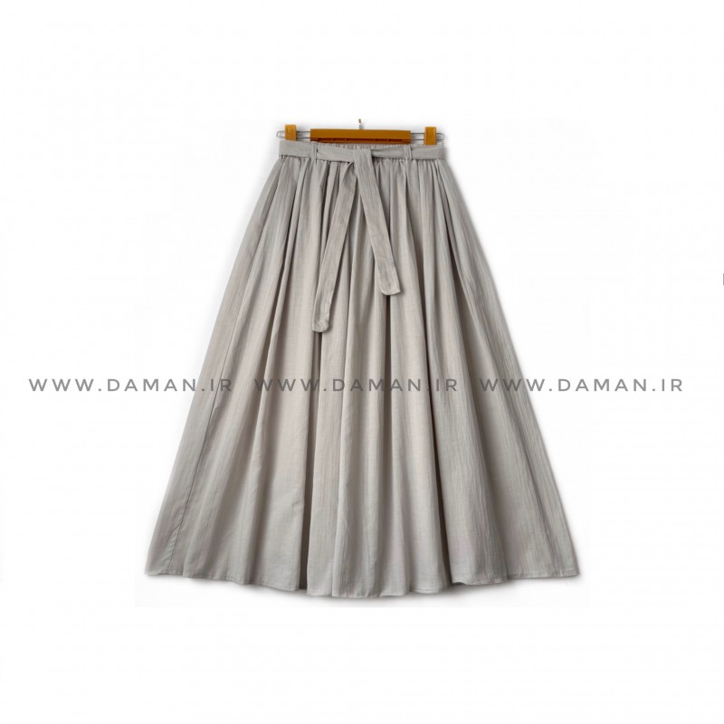 دامن   طوسی روشن  قد ۸۰  کد (555)