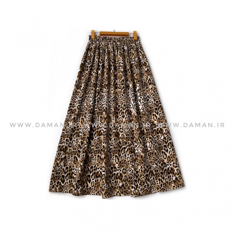 دامن   پلنگی  قد 90 کد (p_33)