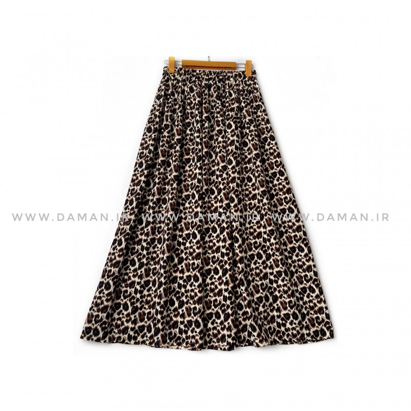 دامن   پلنگی  قد 90 کد (p_27)