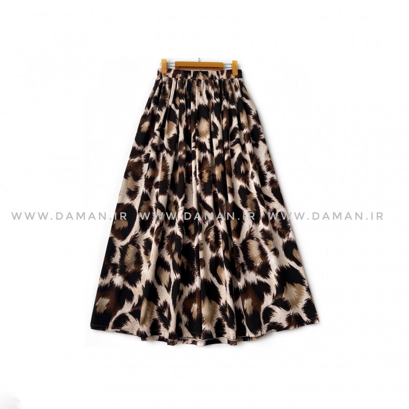 دامن   پلنگی  قد 90 کد (p_25)