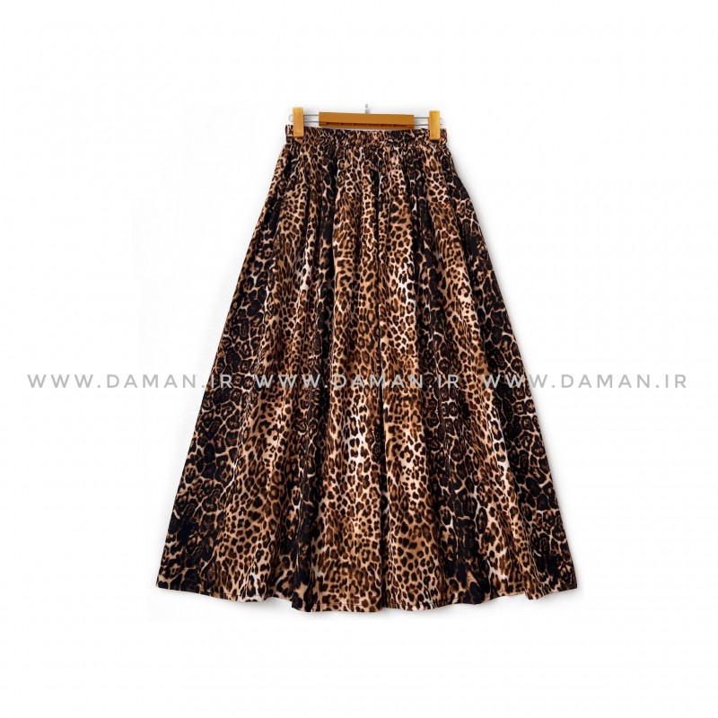 دامن   پلنگی  قد 90 کد (p_12)