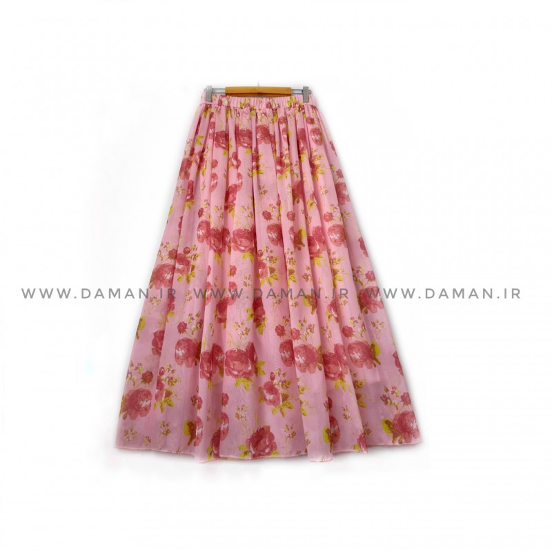 دامن حریر   قد 90  کد (H_1024)