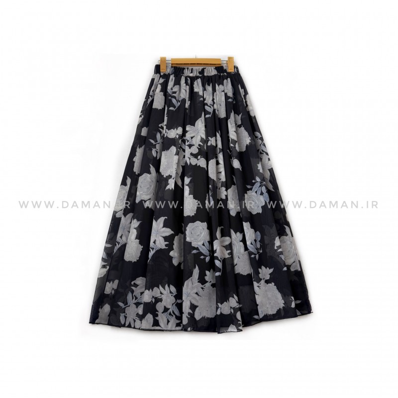 دامن حریر   قد 90  کد (H_1055)