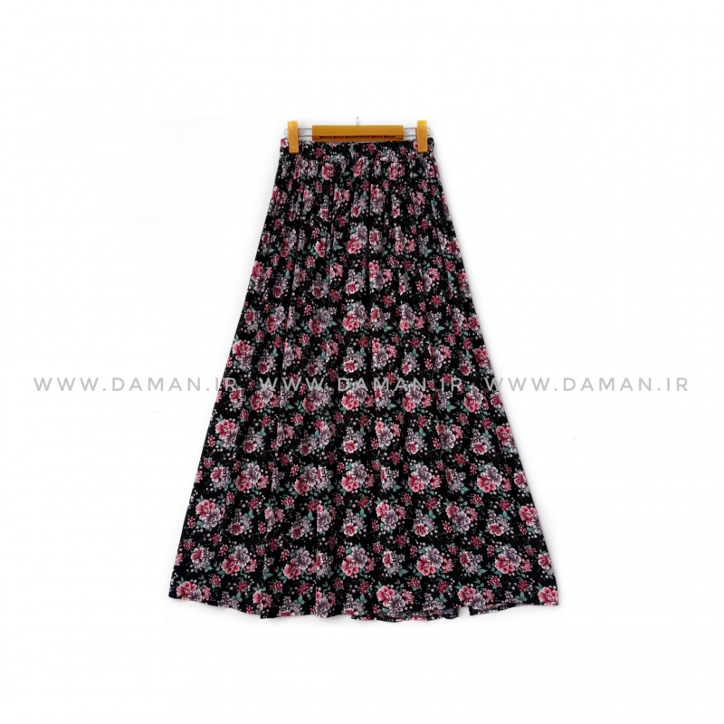 دامن   گلدار  قد 90 کد (R535)