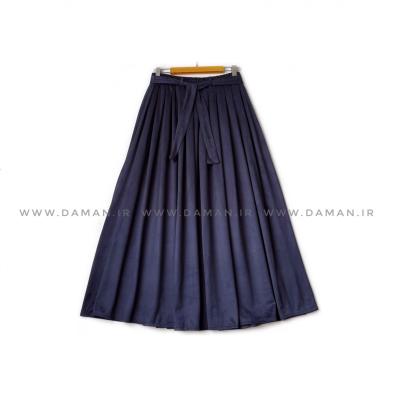 دامن  سوییت سرمه ای  قد ۸۰  کد (777)