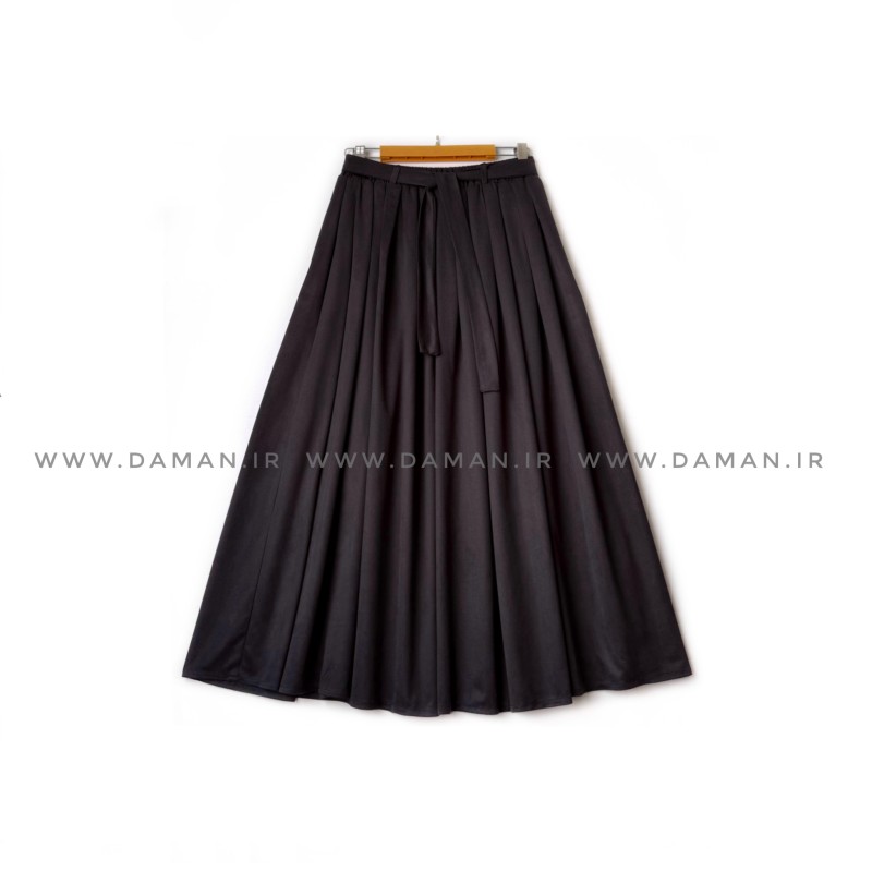 دامن   سوییت ذغالی  قد ۸۰  کد (777)