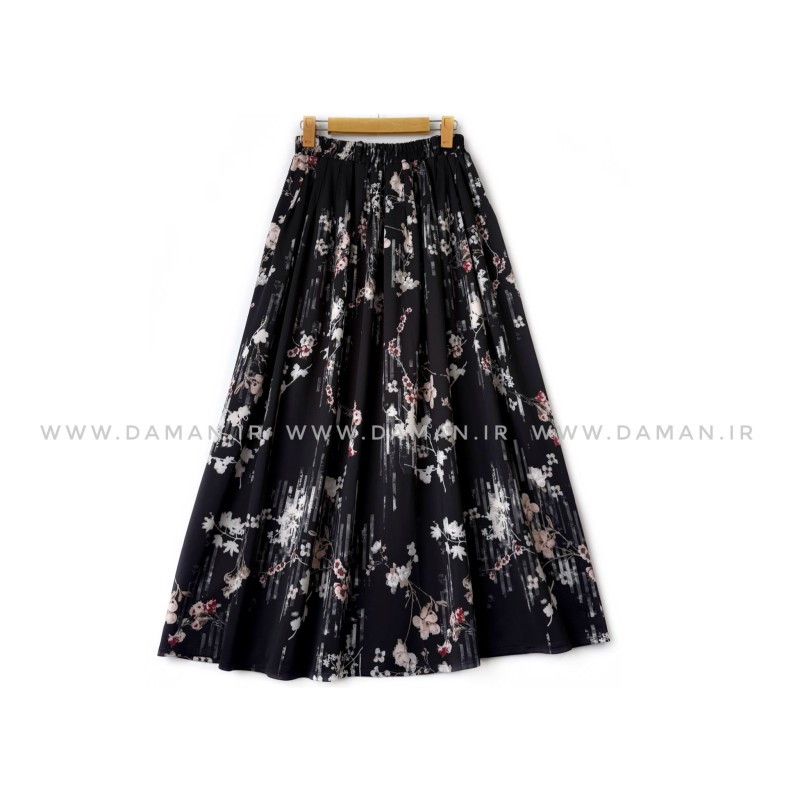 دامن   گلدار  قد 90 کد (R994)