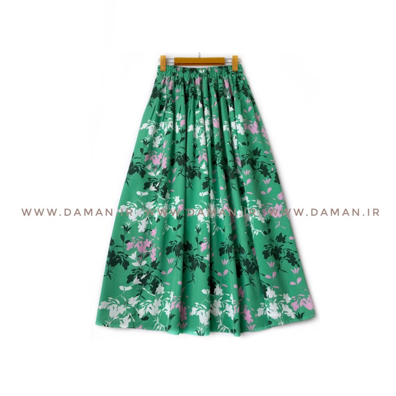 دامن   گلدار  قد 90 کد (R980)