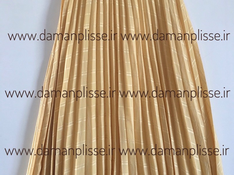 دامن پليسه چهارخانه كد 2