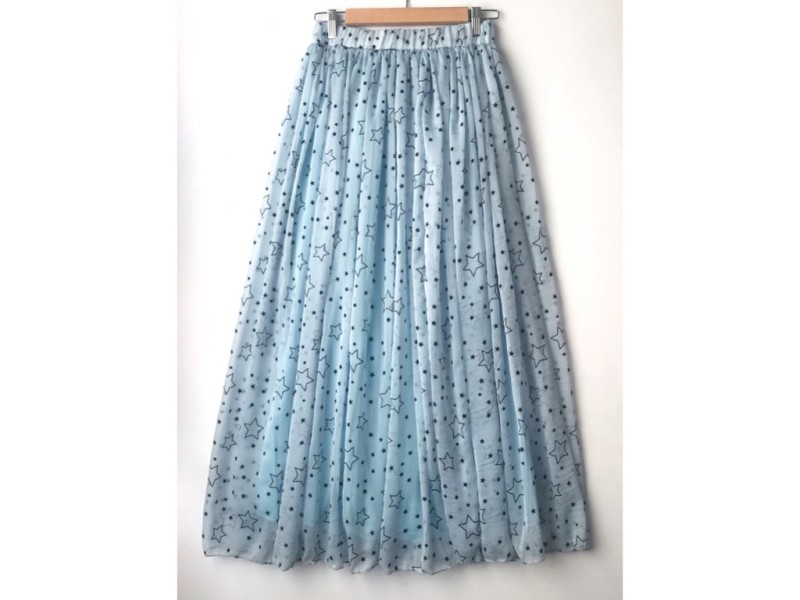 دامن حریر گلدار  قد 90 کد (627)