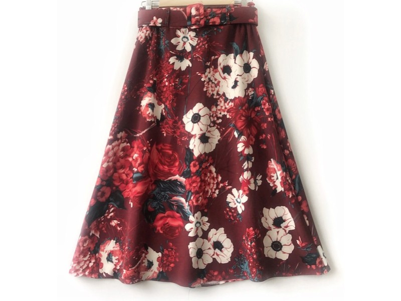 دامن  فون کد ( 725 )  قد 80 بدون كمربند