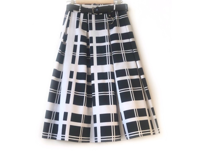 دامن پیلی  با کمربند کد  ( 012 )  قد 75