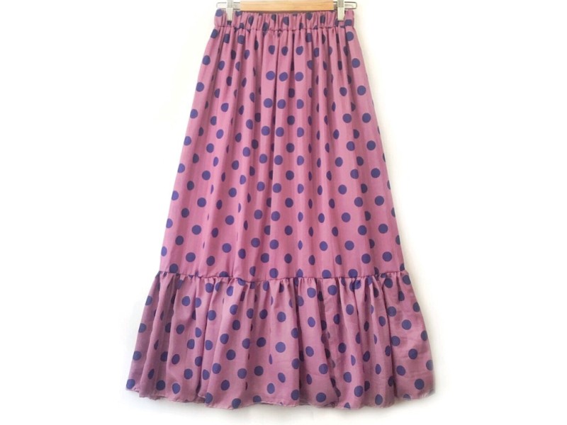 دامن حریر گلدار  قد 90 کد (609)