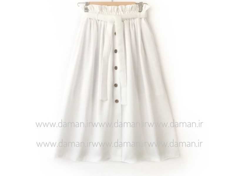 جلو دکمه سفید  کد s  قد ۷۵
