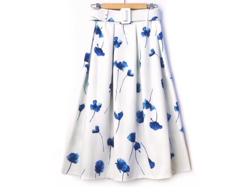 دامن پیلی  با کمربند کد  ( 701 )  قد 90