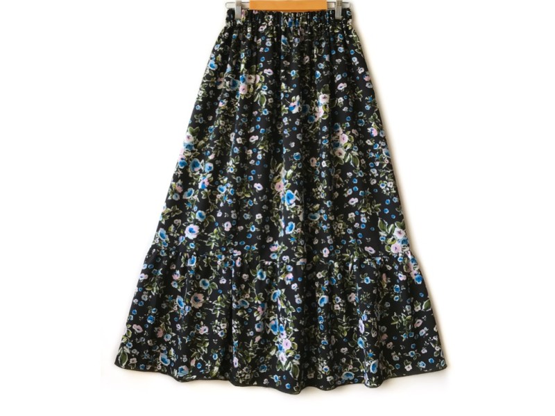 دامن گلدار  قد 90 کد (1110)