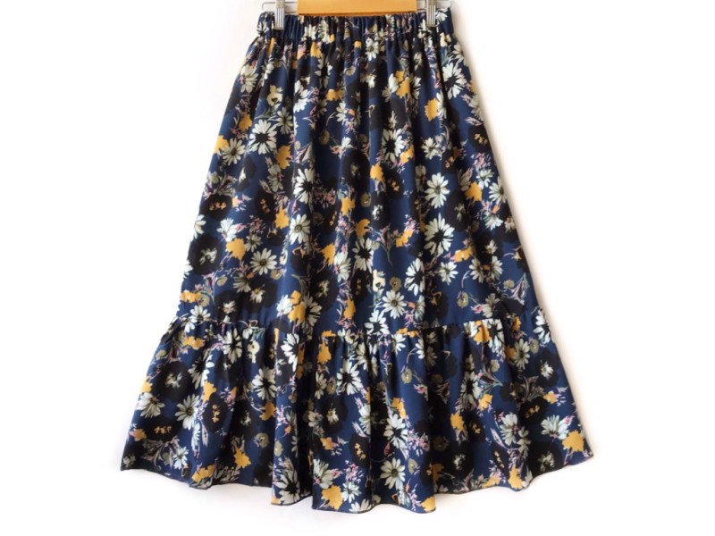 دامن  گلدار  قد 75  کد (1106)