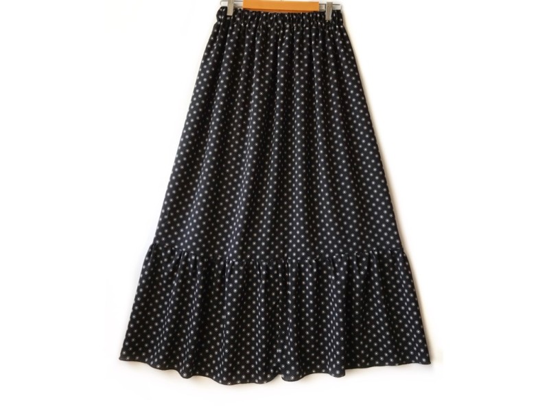 دامن طرحدار قد 90 کد (1101)