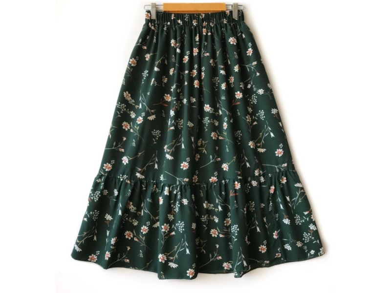 دامن  گلدار  قد 75  کد (1103)