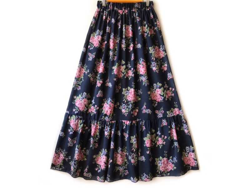 دامن گلدار  قد 90 کد (1108)