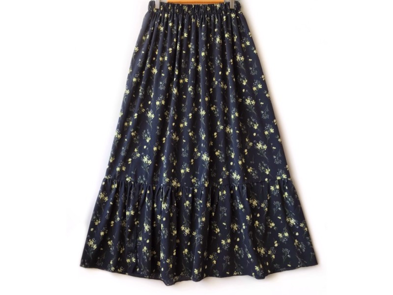 دامن گلدار  قد 90 کد (1107)