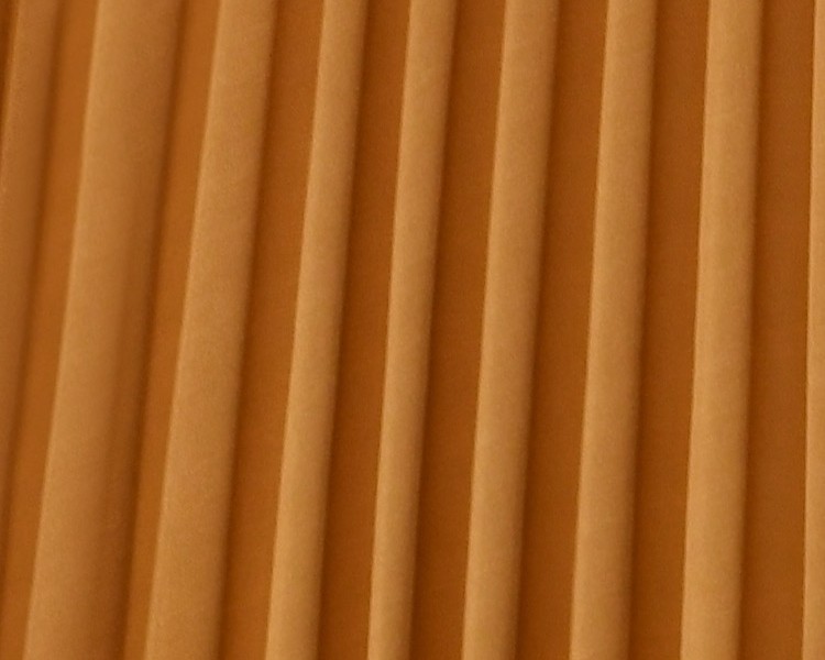 دامن پلیسه خردلی قد 75