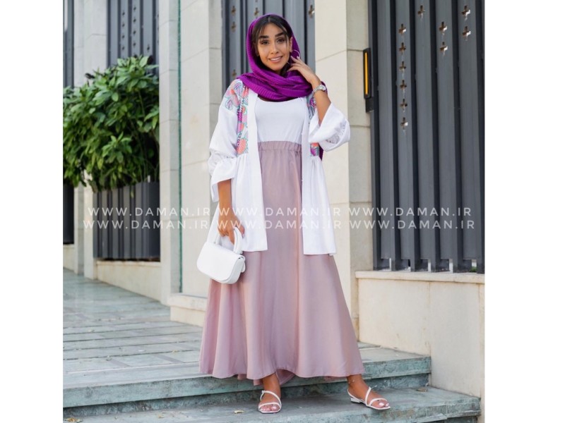 دامن  كلوش كالباسي روشن قد 95